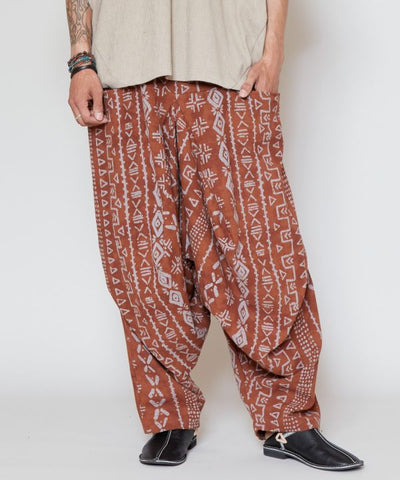 Bogolan Inspired Versatile Pants