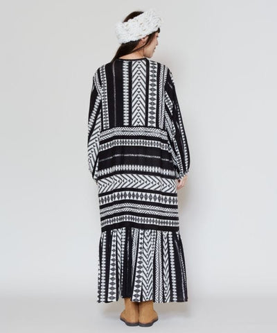 Geometric Pattern Dress