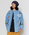 Men's Denim Hoodie Jacket