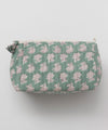 Block Print Quilted Pouch - L