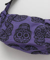 Calavera Pattern Round Shoulder Bag