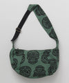 Calavera Pattern Round Shoulder Bag