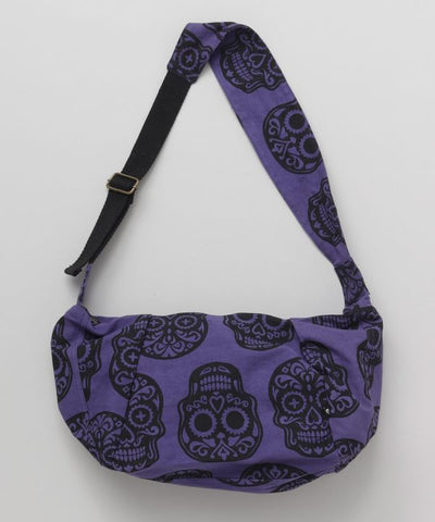 Calavera Pattern Round Shoulder Bag