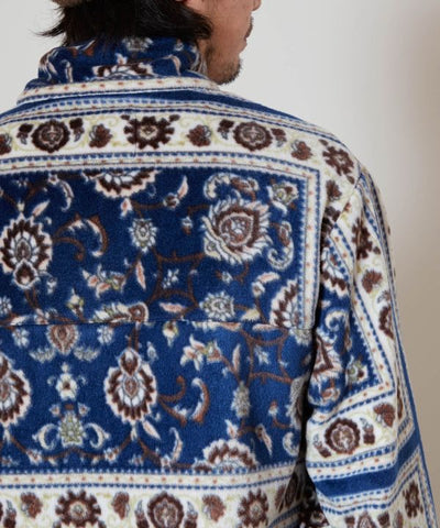 Amina x grn Kilim Pattern Fleece Top