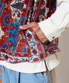 Amina x grn Kilim Pattern Fleece Vest