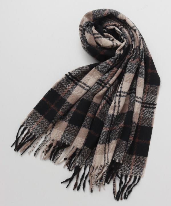 Modern Plaid Scarf