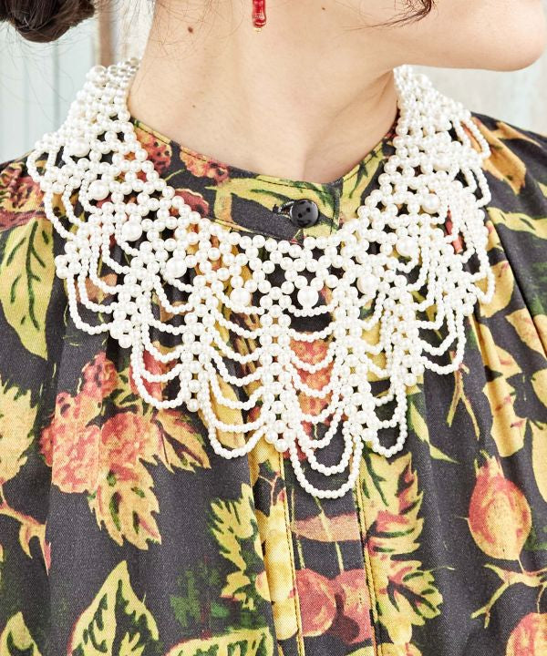 Lace Like Beads Necklace