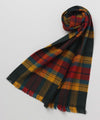 Pierre Quioc Checkerred Scarf