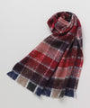 Pierre Quioc Checkerred Scarf