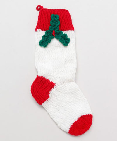 Knit Decorative Sock