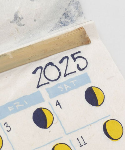 2025 Calendar - THE PHASE OF THE MOON