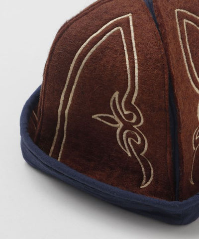 Embroidered Brimless Hat