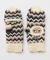 Handknit Calavera Gloves