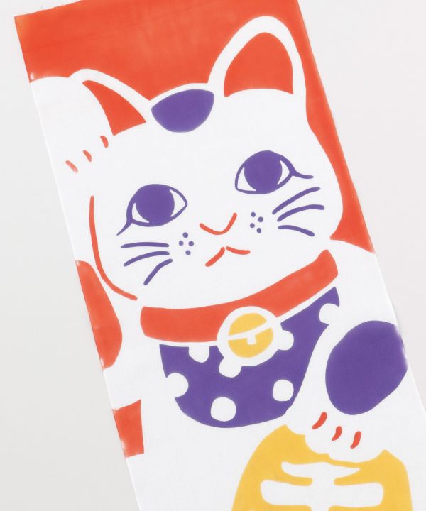 Manekineko Tenugui Towel