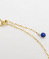 Square Cut Lapis Lazuli Necklace