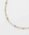 Square Shape Citrine Beads Necklace