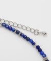 Square Shape Lapis Lazuli Beads Bracelet