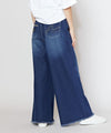 SURF＆Palms Washed Wide Leg Denim Pants