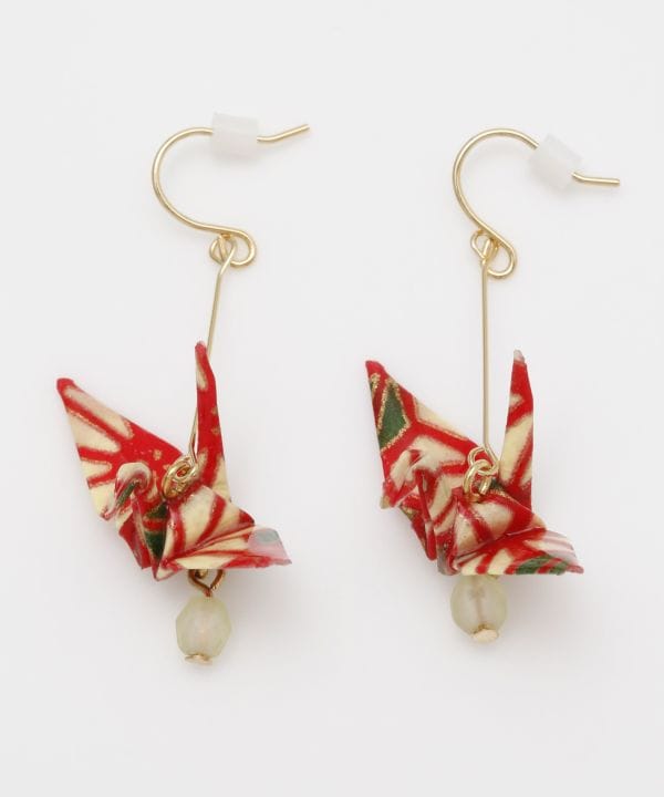 Origami Crane Earrings