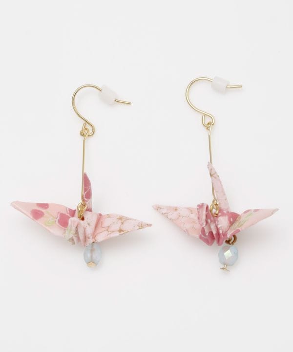 Origami Crane Earrings