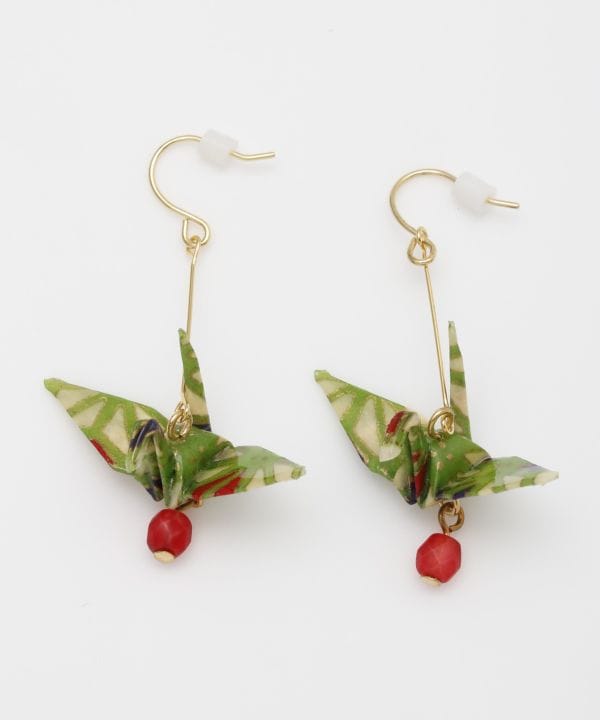 Origami Crane Earrings