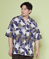 JUYORI - Men's Open Collar Shirt