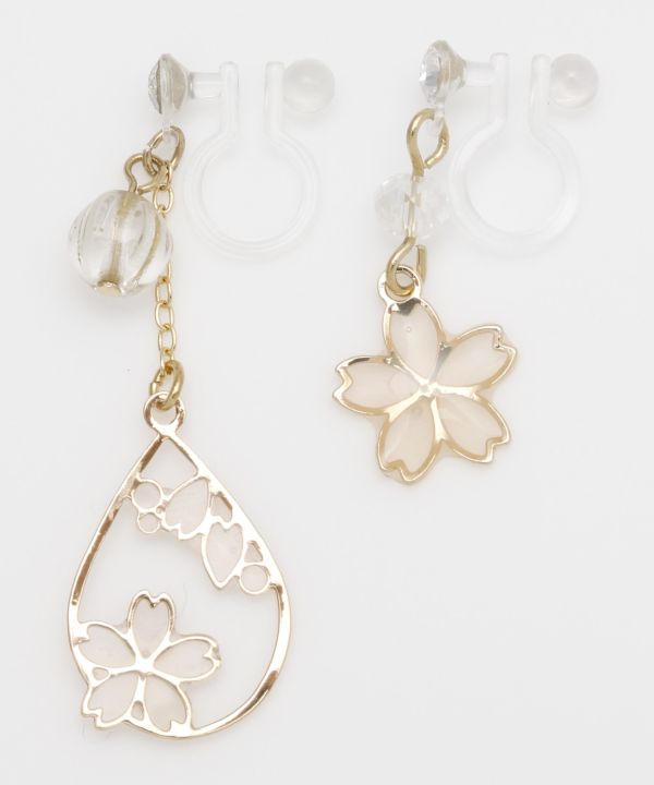 SUKASHI - Openwork Clip Earrings