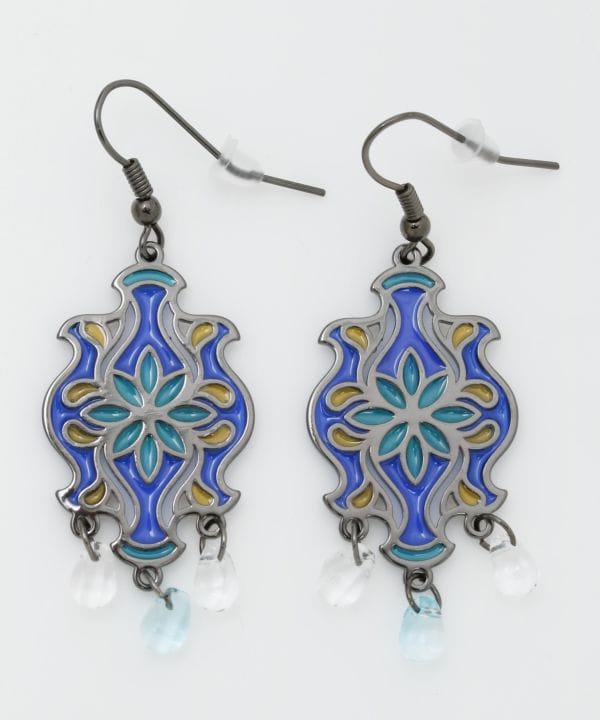 Stained Glass Like Earrings