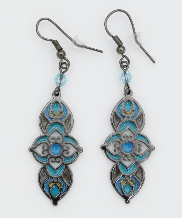 Stained Glass Like Earrings