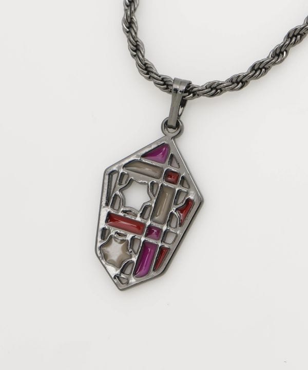 Stained Glass Like Necklace