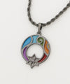 Stained Glass Like Necklace