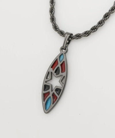 Stained Glass Like Necklace