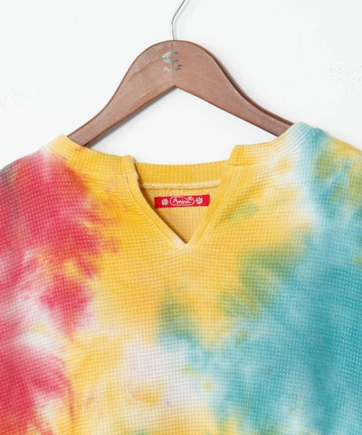 Tie Dye Waffle Long Sleeve T-shirt