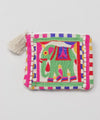 Colorful Embroidered Small Pouch