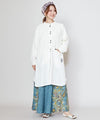 Embroidered Cotton Long Shirt