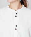 Embroidered Cotton Long Shirt