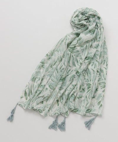 Botanical Pattern Scarf