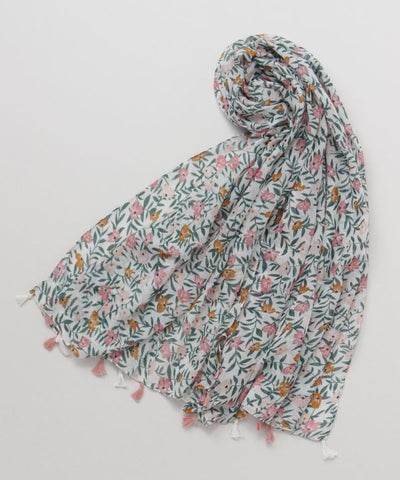 Botanical Pattern Scarf