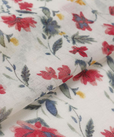 Floral Pattern Scarf