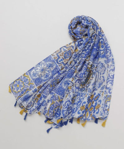 Floral Pattern Scarf