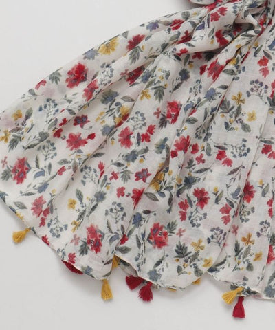 Floral Pattern Scarf