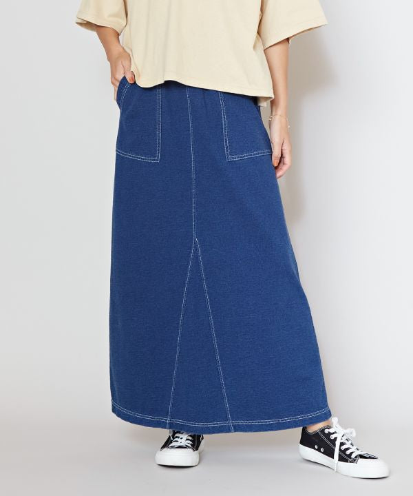 SURF＆Palms Brushed Skirt