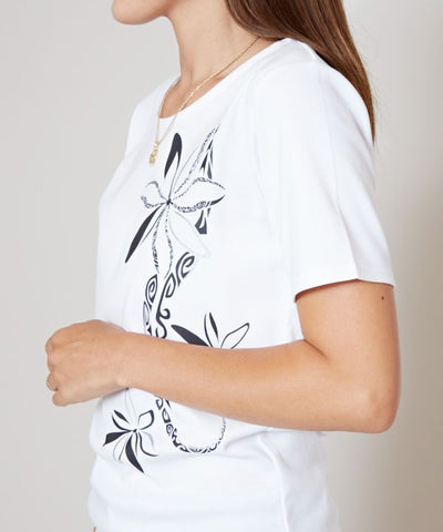 Tiare Floral Hula Tee