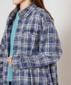 SURF＆Palms Bleached Check Shirt Dress