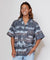 SURF＆Palms Bold Pattern Print Shirt