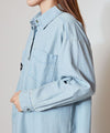 SURF＆Palms Vintage Washed Denim Shirt Dress