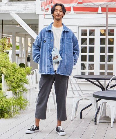 SURF＆Palms Vintage Washed Denim Pants