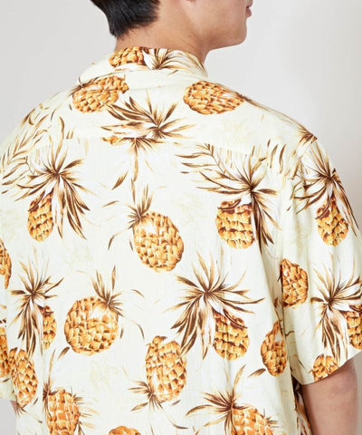 SURF＆Palms Hawaiian Shirt