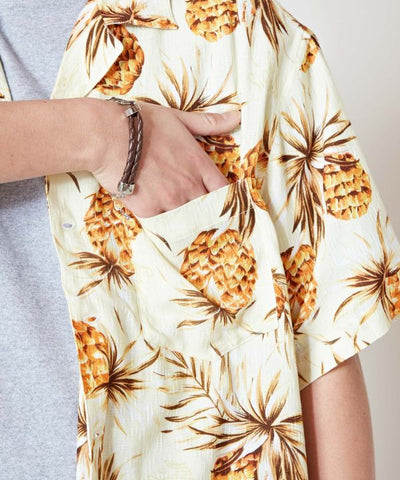 SURF＆Palms Hawaiian Shirt