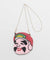 Japanese Mask Beaded Shoulder Bag